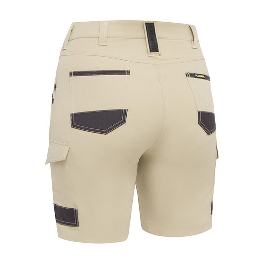 Bisley Womens Flex & Move™4-Way Stretch Zip Cargo Short