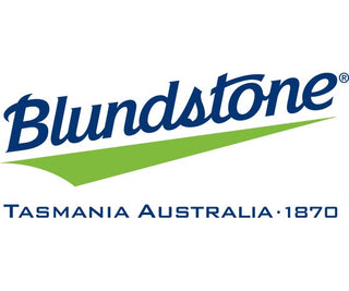 Blundstone Safety Footwear logo. Blundstone offer premium safety footwear and work boot options for men and women.