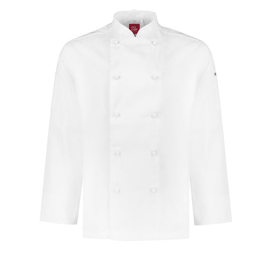 Biz Mens Al Dente Long Sleeve Chef Jacket