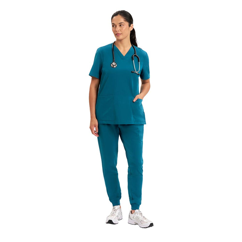 Load image into Gallery viewer, Biz Womens Pulse Jogger Scrub Pant
