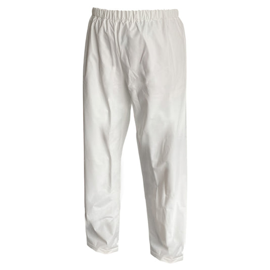 Food Grade White PVC Overtrousers