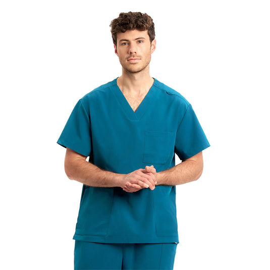 Bizcare Unisex Pulse V-Neck Scrub Top