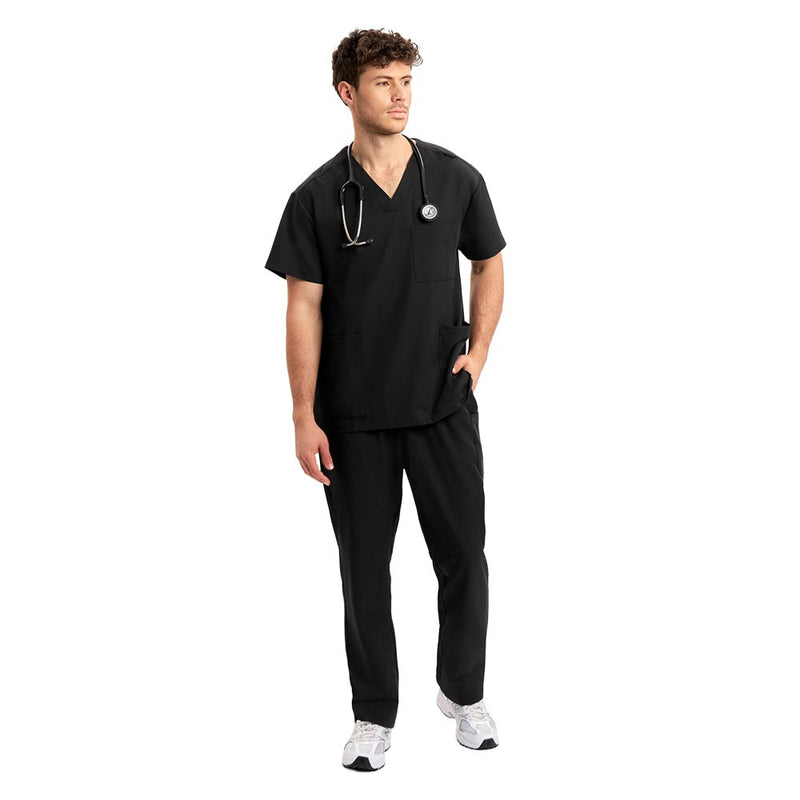 Load image into Gallery viewer, Bizcare Unisex Pulse V-Neck Scrub Top

