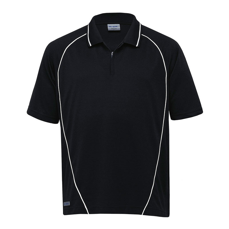 Load image into Gallery viewer, Dri Gear Piped Ottoman Instinct Polo Shirt

