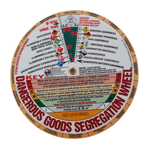 Dangerous Goods Segregation Wheel 160mm image