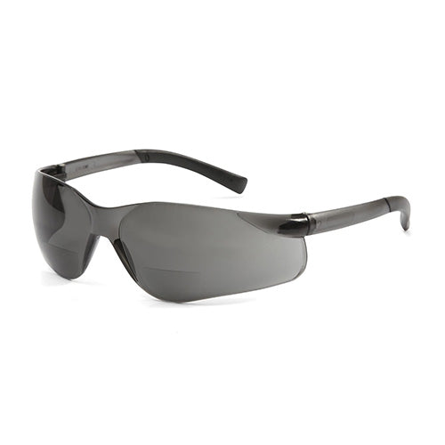 Magspec Bifocal Safety Glasses, Smoke: 2.5