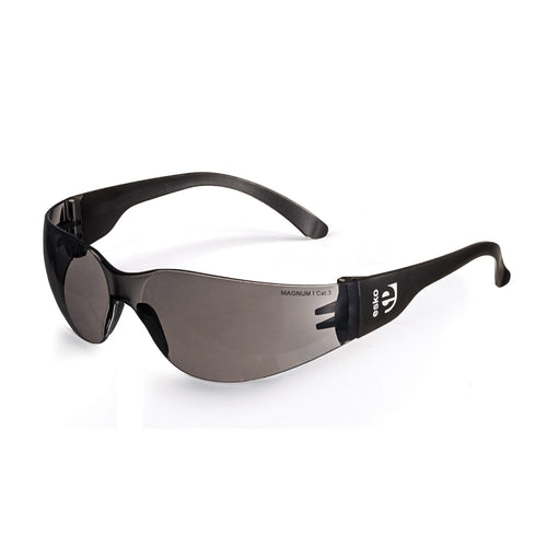 Esko Magnum Safety Glasses: Smoke