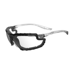 Aero Seal Foam Back Safety Glasses: Clear image