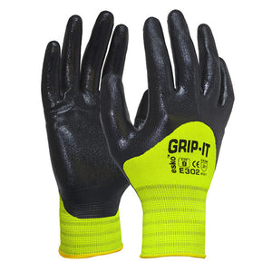 Esko Grip-It 3/4 Coat Hi Vis Nitrile Glove image