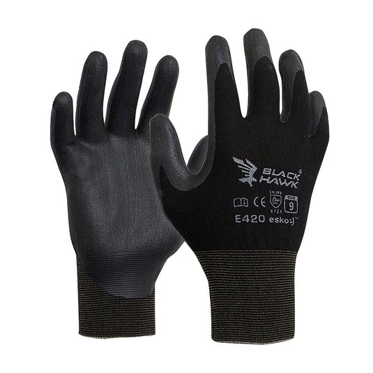 Esko Black Hawk Nitrile Glove