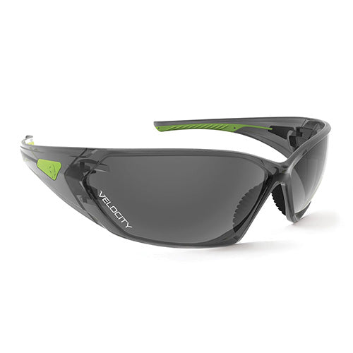 Velocity Safety Glasses: Smoke