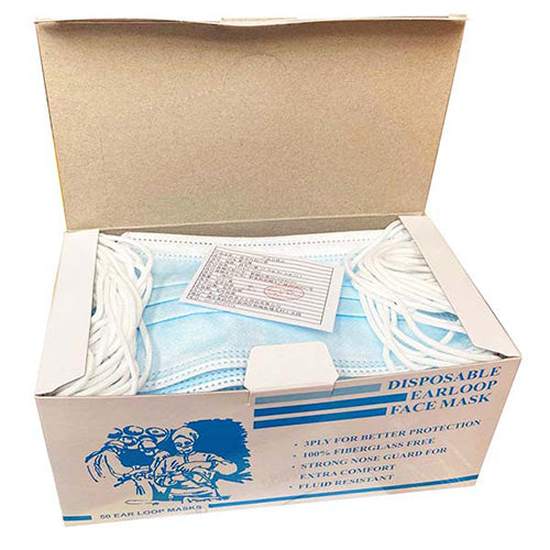 Medical Face Mask: Box/50