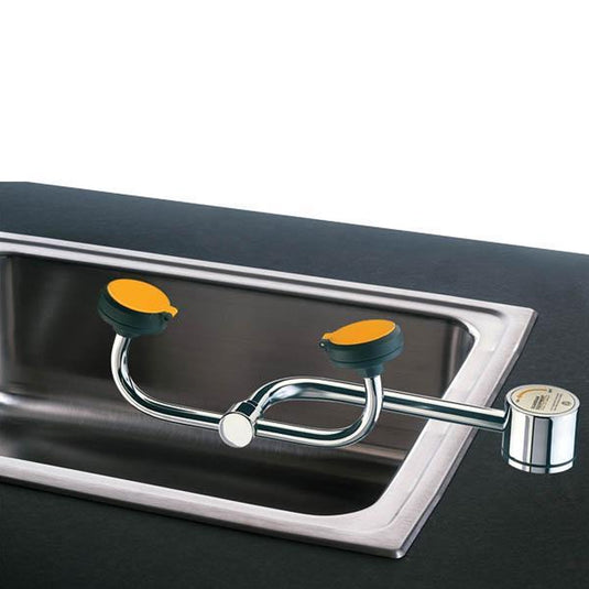 Guardian Eye/Face Wash, Deck Mounted with Auto-Flow 90 Degree Swivel