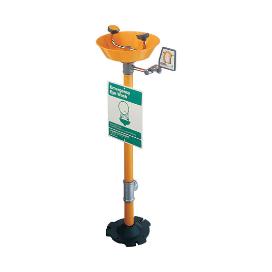 Guardian Pedestal Mounted Eye/Face Wash, Plastic Bowl