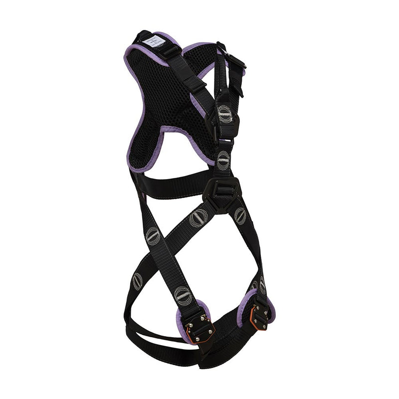 Load image into Gallery viewer, LINQ Female Harness with QR Buckle, Purple/Black (One size)
