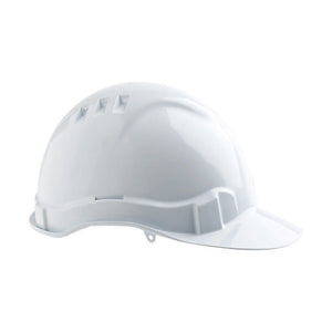 Pro Choice Vented Hard Hat: White image