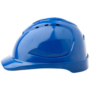 Pro V9 Vented Hard Hat: Blue image