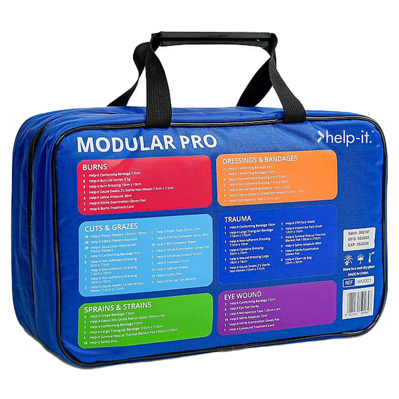 Load image into Gallery viewer, Help-It Modular Pro First Aid Kit: 6 Modules
