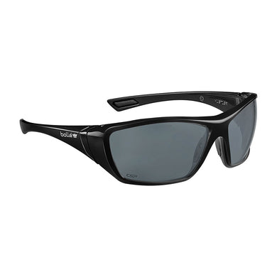 Bolle Go Green Hustler Platinum Lite Safety Glasses: Smoke