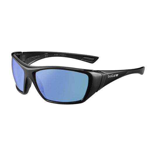 Bolle Go Green Hustler Polarised Safety Glasses: Cobalt Flash