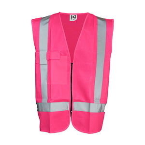 Esko Hi Vis Pink Taped Vest image