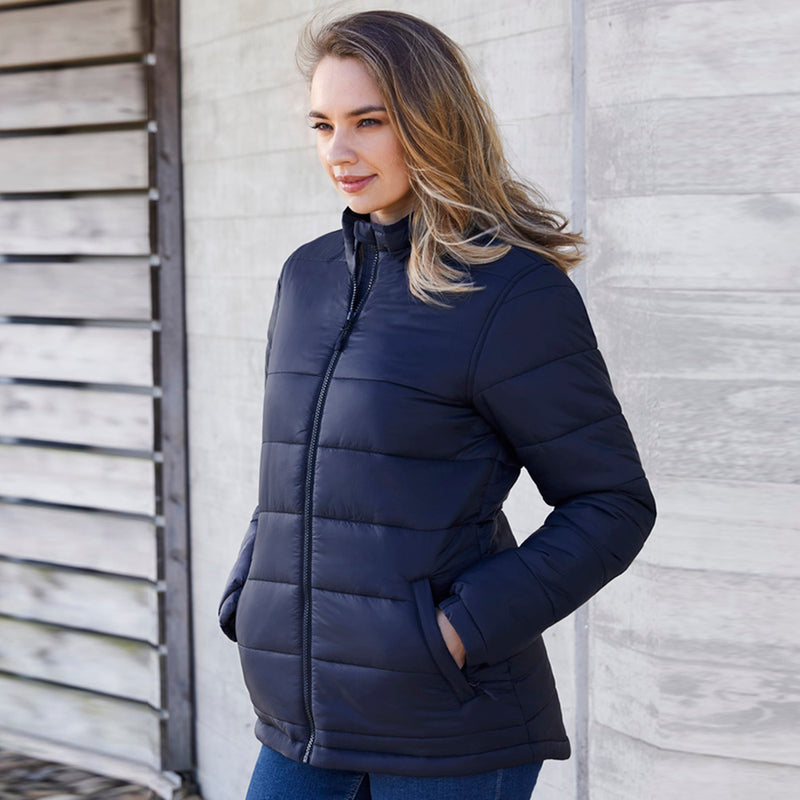 Load image into Gallery viewer, Biz Alpine Ladies Puffer Jacket
