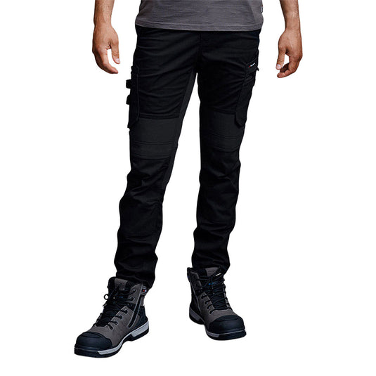KingGee Quantum Lightweight Stretch Ripstop Pants, Black