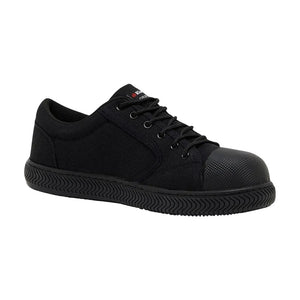 KingGee Tradies Grip 3000 Safety Shoe, Black image