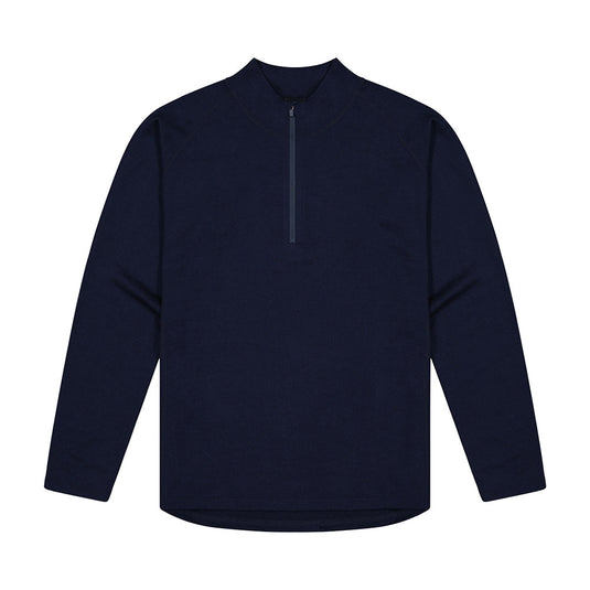 Alpine Mens 1/2 Zip Merino Jumper