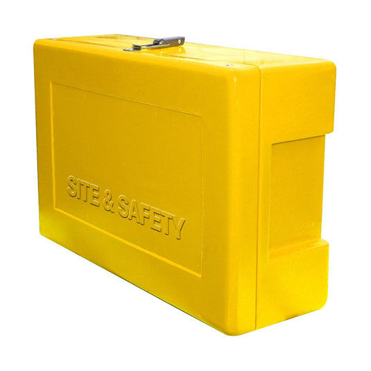 MasterCraft Site Safety Box: Yellow