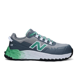 New Balance Fresh Foam Cremorne 2E Safety Shoe, Alloy/Green image
