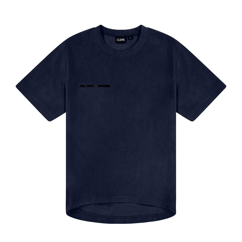 Load image into Gallery viewer, Monowai Fleece Tee featuring a durable design, ideal for outdoor work. Highlights include a zippered chest pocket, long tail for warmth, and breathable, quick-drying fabric—crafted for those embracing tough jobs.
