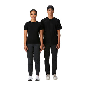 Heaphy Womens Merino Short Sleeve Tee, Black image