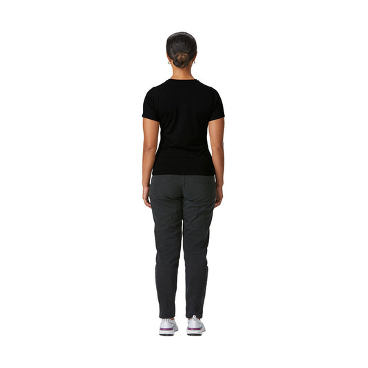 Heaphy Womens Merino Short Sleeve Tee, Black