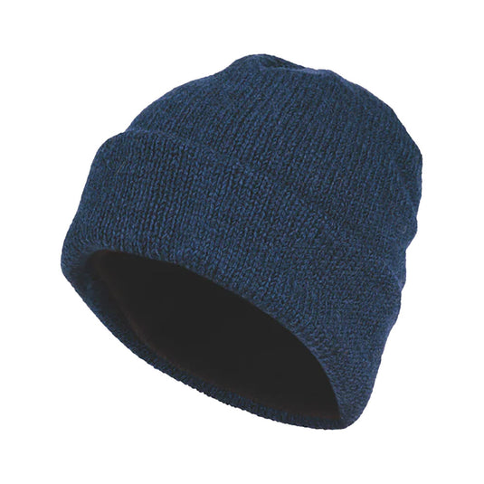 MKM 100% Wool Lined Beanie
