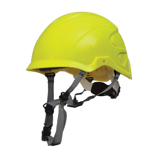Nexus Heightmaster Vented Helmet: Fluoro Yellow