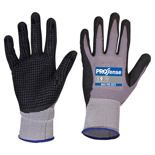 ProSense MaxiPro Nitrile Dot Grip Glove