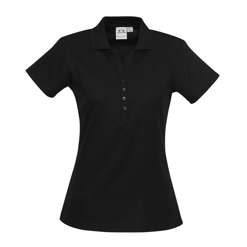 Load image into Gallery viewer, Biz Womens Crew Polo Shirt
