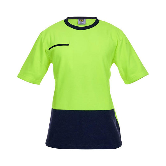 Caution Hi Vis Day Only Polar Fleece T-Shirt