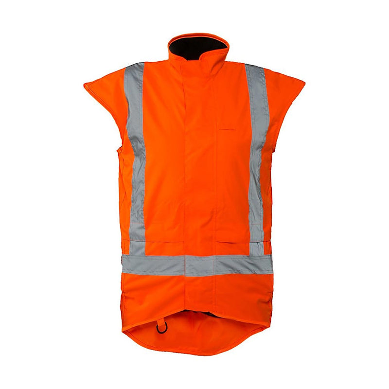 Load image into Gallery viewer, Caution TTMC-W17 Orange Fleece Lined Vest
