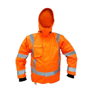Caution TTMC-W17 X-Back Zip-off Sleeve Fleece Lined Vest image