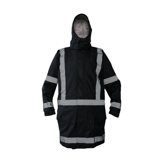 Caution Taped Rain Jacket