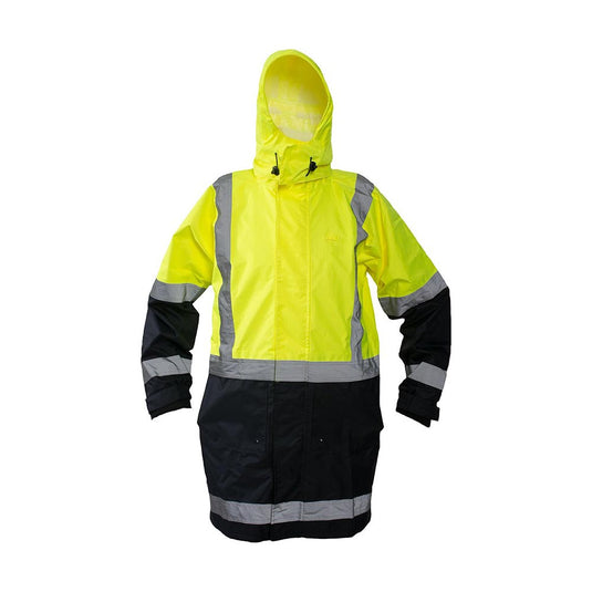 Caution Taped Rain Jacket