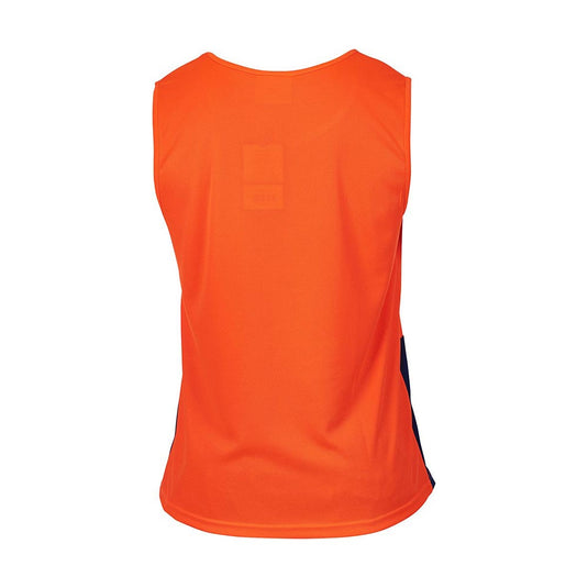 Caution Hi Vis Microfibre Singlet