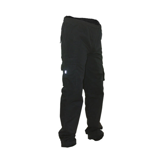 Caution Polycotton Ripstop Elastic Waist Cargo Trousers
