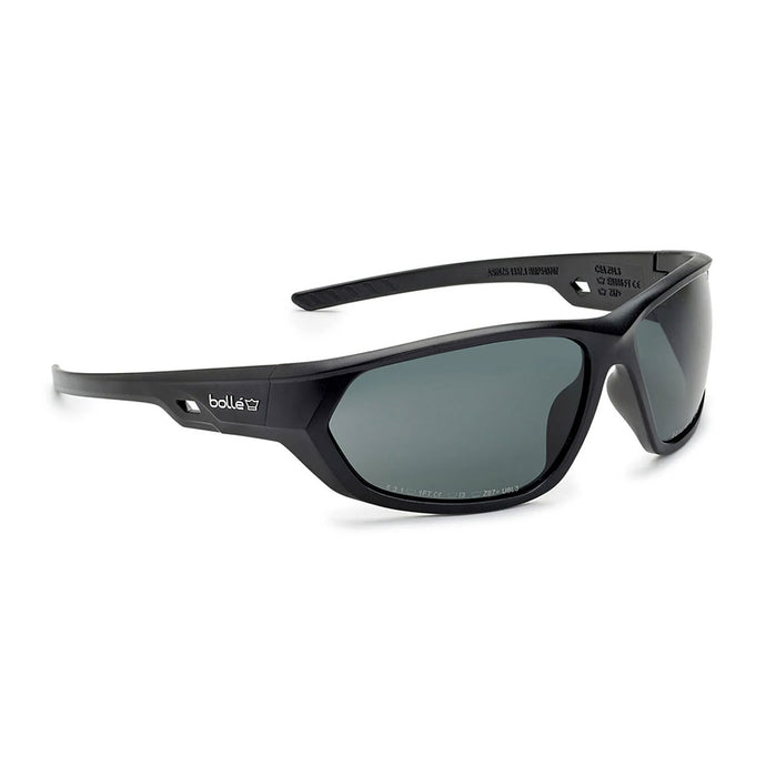 Bolle Komet Polarised Safety Glasses: Smoke