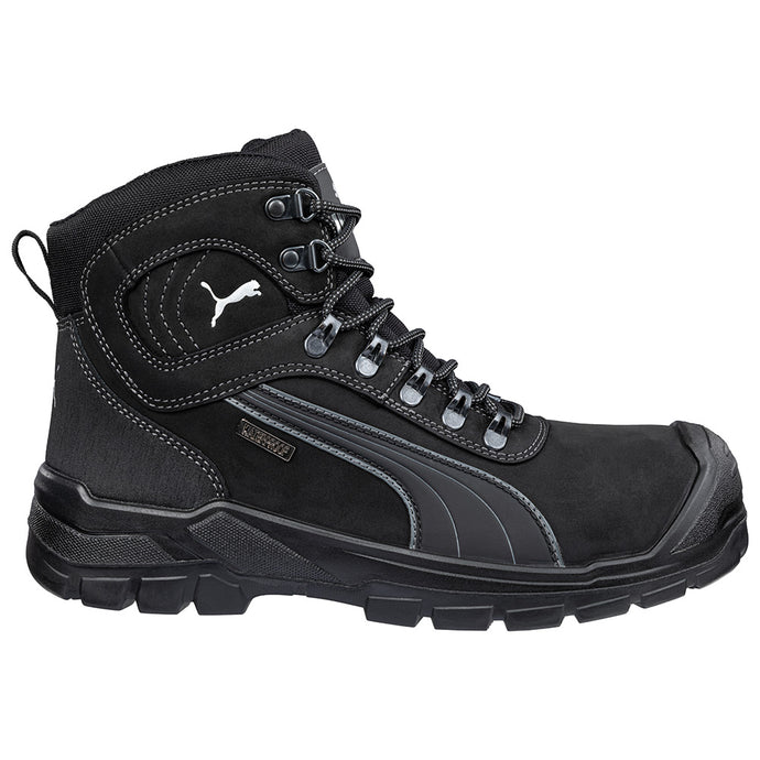 Puma Sierra Nevada Zip Sided Safety Boot, Black