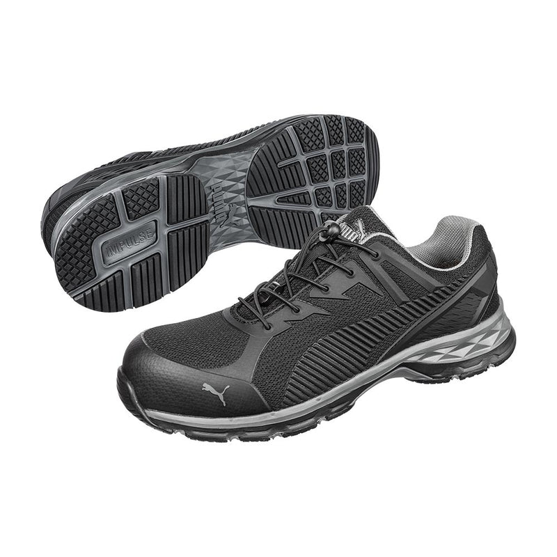Load image into Gallery viewer, Puma Relay Running Safety Shoe, Black
