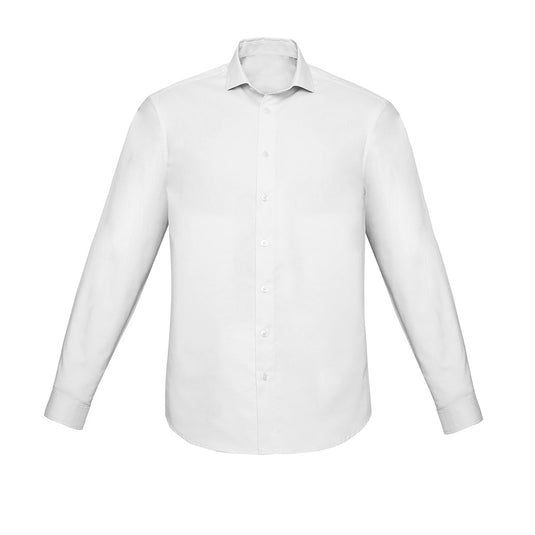 Biz Mens Charlie Slim Fit Long Sleeve Shirt