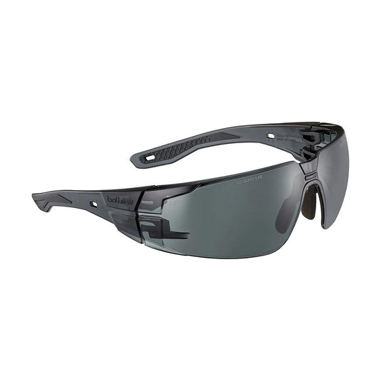 Bolle Rush 2.0 Safety Glasses: Smoke